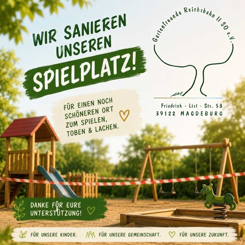 Neues Spielplatzgerät für unseren Spielplatz