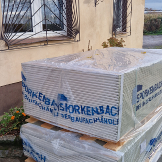 Lieferung Trockenbau am 11.11.2025