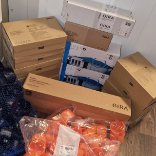 Kauf der Steckdosen, Lichtschalter und co.